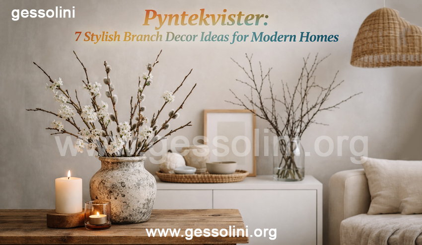 Pyntekvister: The Scandinavian Decorative Branch Trend Transforming Modern Homes