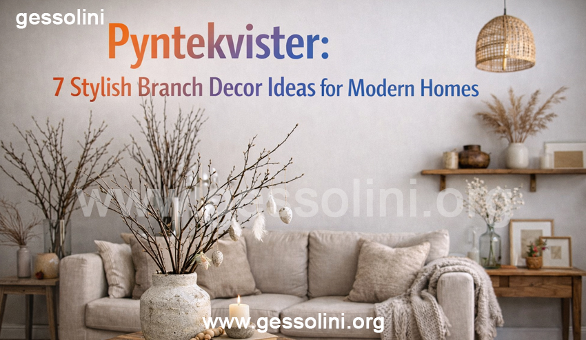 Pyntekvister: The Scandinavian Decorative Branch Trend Transforming Modern Homes